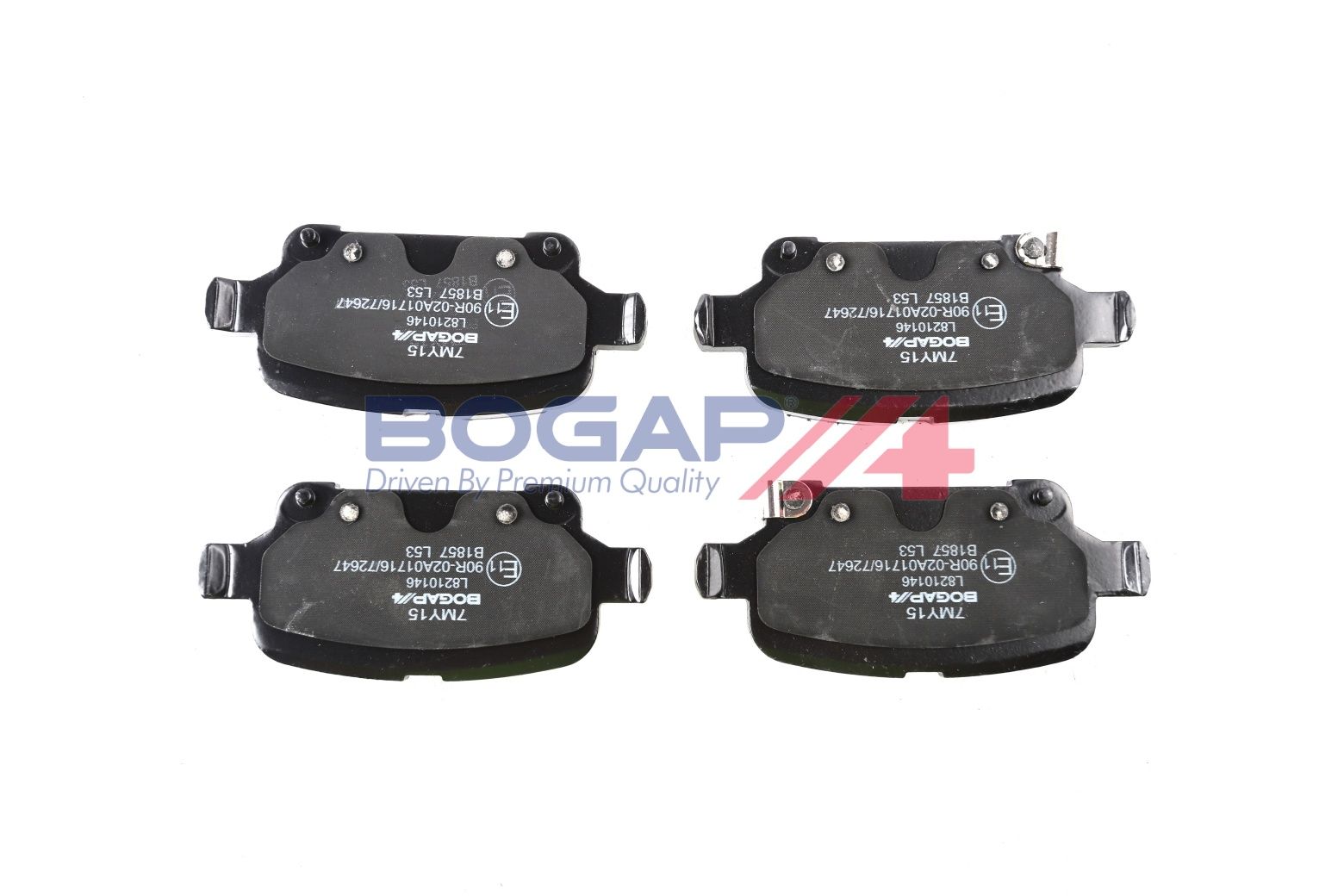 BOGAP L8210146 Brake Pad Set, Disc Brake | ML Performance Car Parts