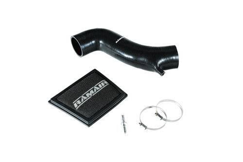 Ramair RPF-1866-RIP-BK Foam Direct Panel Air Filter & Intake Hose for MK7 Ford Fiesta ST - Black