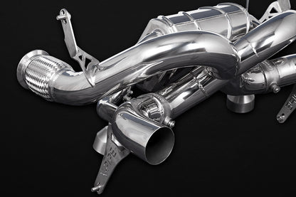 Capristo 02LA08203029 Lamborghini Huracan Performante Valved X Pipe Exhaust (for OEM tips) 
