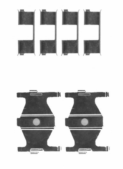 TEXTAR 82503400 Brake Pad Fitting Kit