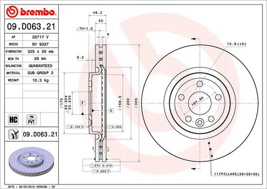 4 RIDE AB18-3320 Disc Brake Caliper Repair Kit