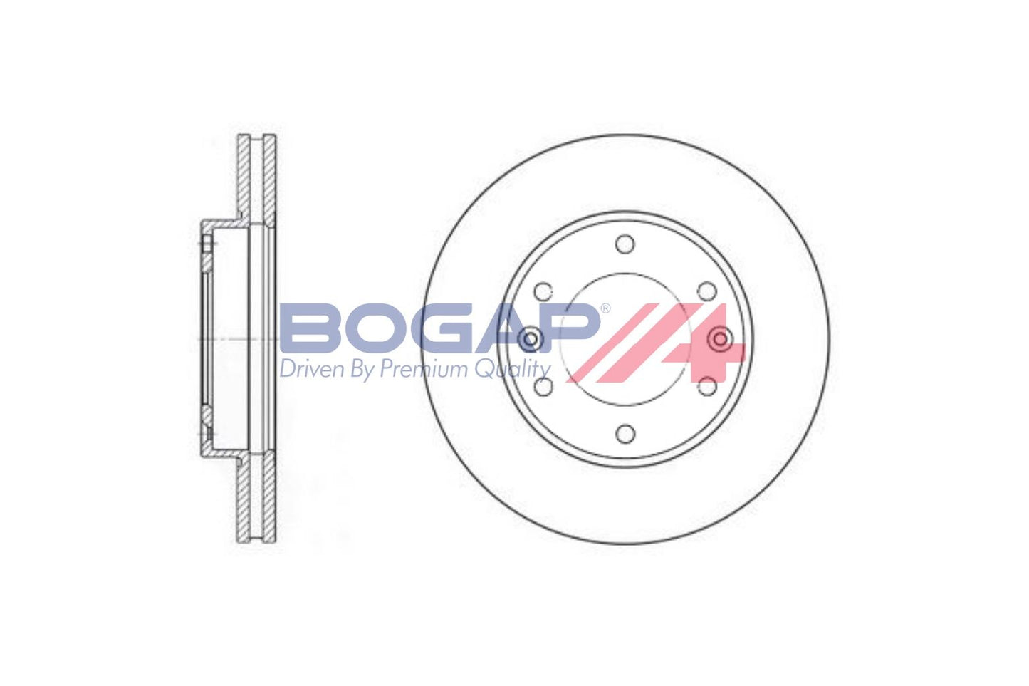 BOGAP Y8211157 Brake Disc | ML Performance Car Parts