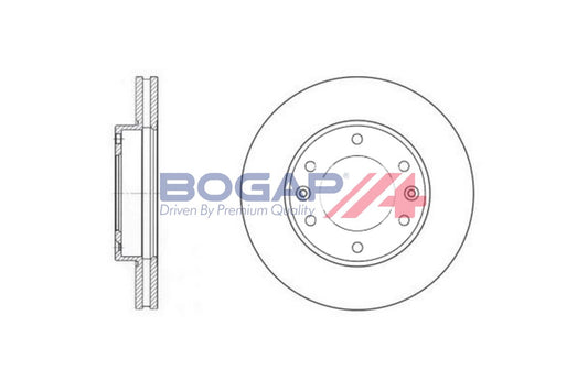 BOGAP Y8211157 Brake Disc | ML Performance Car Parts