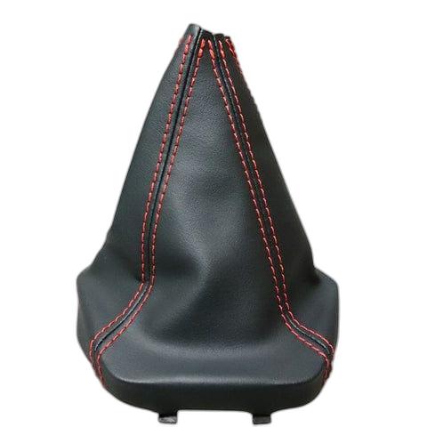 GENUINE FORD 1561092 KA GAITER FOR GEAR LEVER KNOB BLACK VINYL WITH RED STITCHING