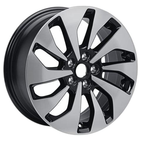 GENUINE FORD 2246331 x4 SET OF 4 FOCUS ALLOY WHEEL 17" 10-SPOKE DESIGN, ABSOLUT BLACK MACHINED 04/2018 -