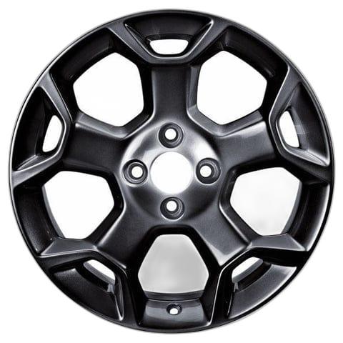 GENUINE FORD 2246374 x4 SET OF 4 KA ALLOY WHEEL 16" 5-SPOKE Y DESIGN, PANTHER BLACK 09/2008 - 05/2016