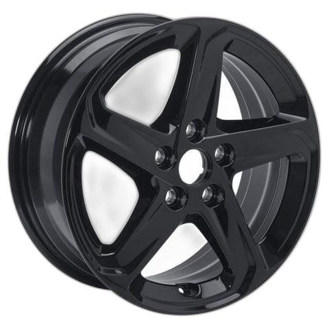 GENUINE FORD 2386684 FOCUS ALLOY WHEEL 16" 5-SPOKE "EASY-TO-CLEAN" DESIGN, ABSOLUTE BLACK