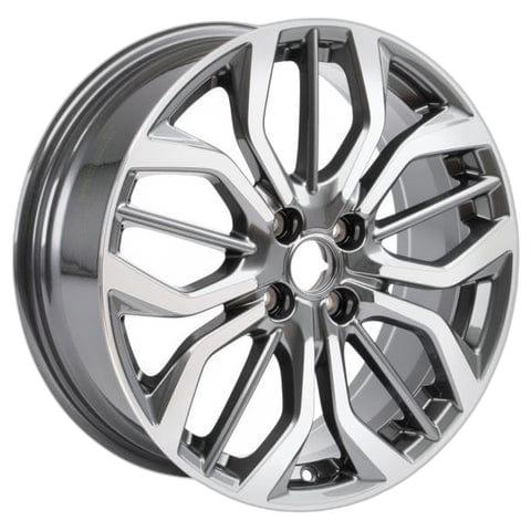 GENUINE FORD 2512467 FIESTA ALLOY WHEEL 18" 5 X 3-SPOKE DESIGN, PEARL GREY