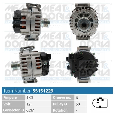 MEAT & DORIA MD55151229 Alternator
