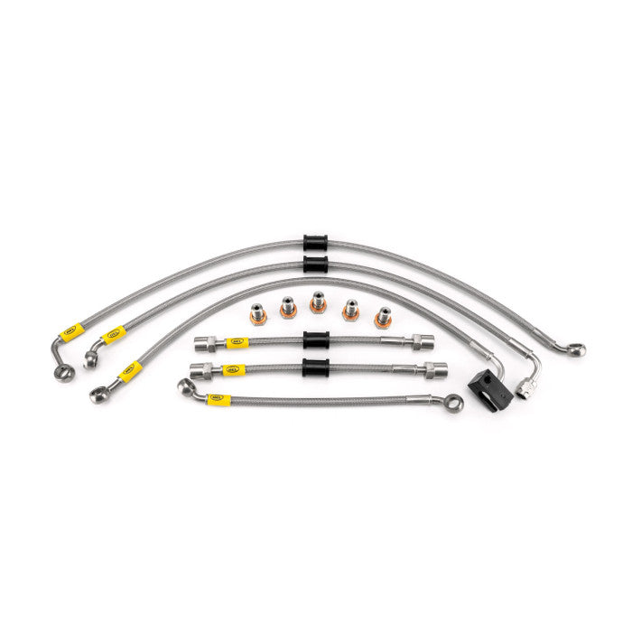 HEL Performance HBF9009 Flexible ABS Replacement Brake Lines Stainless Steel Braided | ML Performance Car Parts