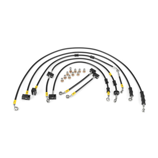 HEL Performance HBF2741 Standard Replacement Brake Lines Stainless Steel Braided | ML Performance Car Parts