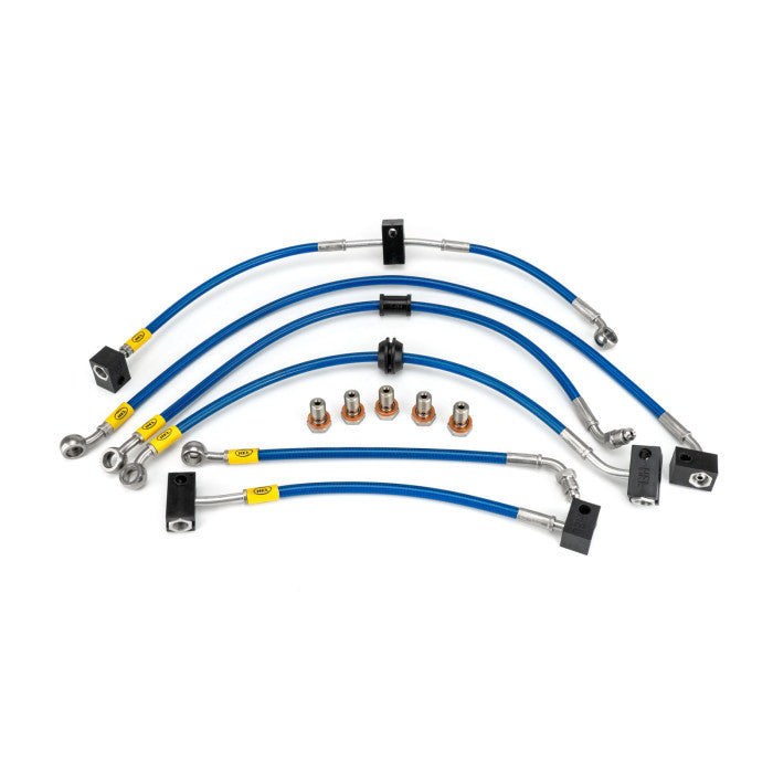 HEL Performance HBF2832 Flexible ABS Replacement Brake Lines Stainless Steel Braided | ML Performance Car Parts