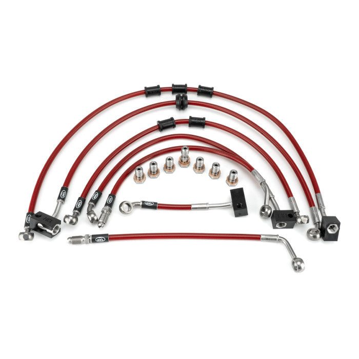 HEL Performance HBF4026 Flexible ABS Replacement Brake Lines Stainless Steel Braided | ML Performance Car Parts