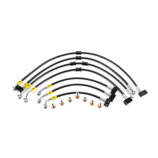 HEL Performance HBF9019 Flexible ABS Replacement Brake Lines Stainless Steel Braided | ML Performance Car Parts