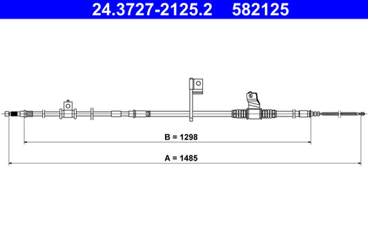 BOSCH 1987477905 Parking Brake Cable Pull