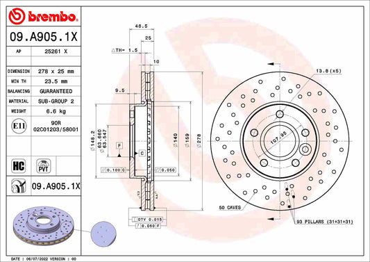 4 RIDE AB18-3060 Disc Brake Caliper Repair Kit