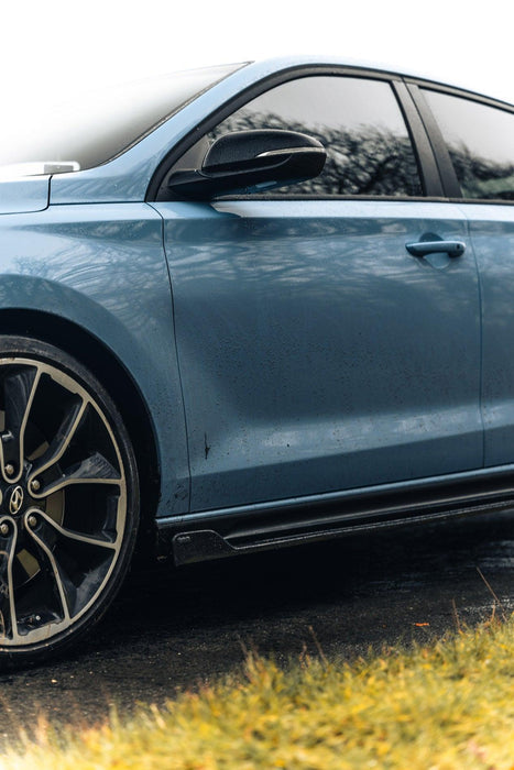 Zaero ZA-I30N-PREFL-SW HYUNDAI I30 N EVO-1 GLOSS BLACK SIDE SKIRTS