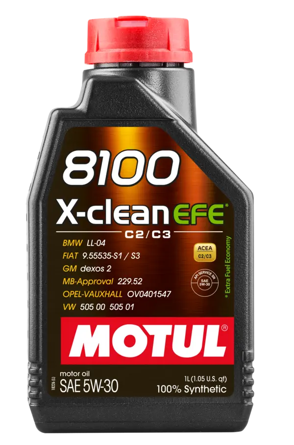 MOTUL 8100XCLEANEFE5W301L Engine Oil