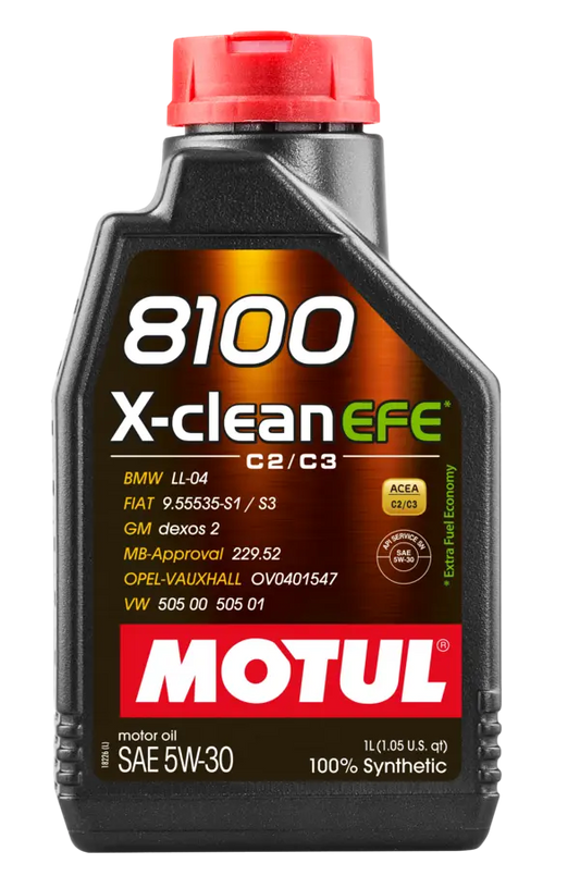 MOTUL 8100XCLEANEFE5W301L Engine Oil