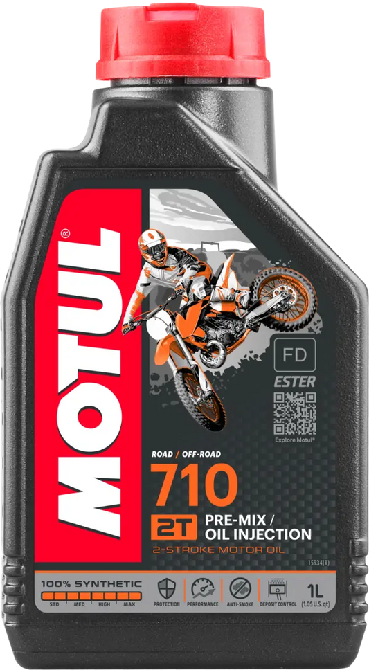 MOTUL 7102T1L104034 2-Stroke Engine Oil