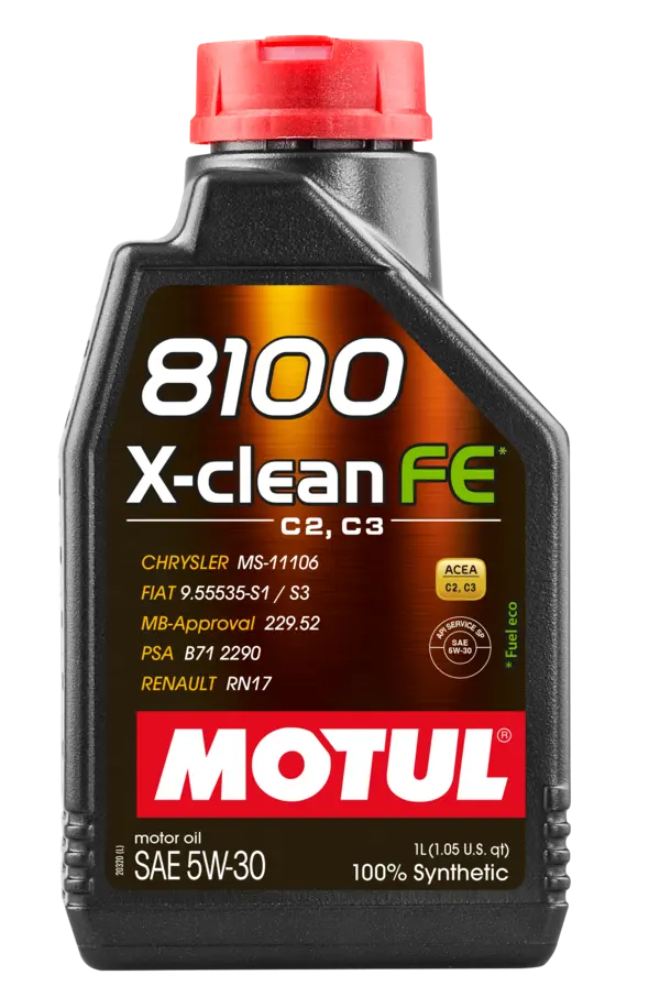 Motul 112771 8100 X-CLEAN FE 5W-30 1L