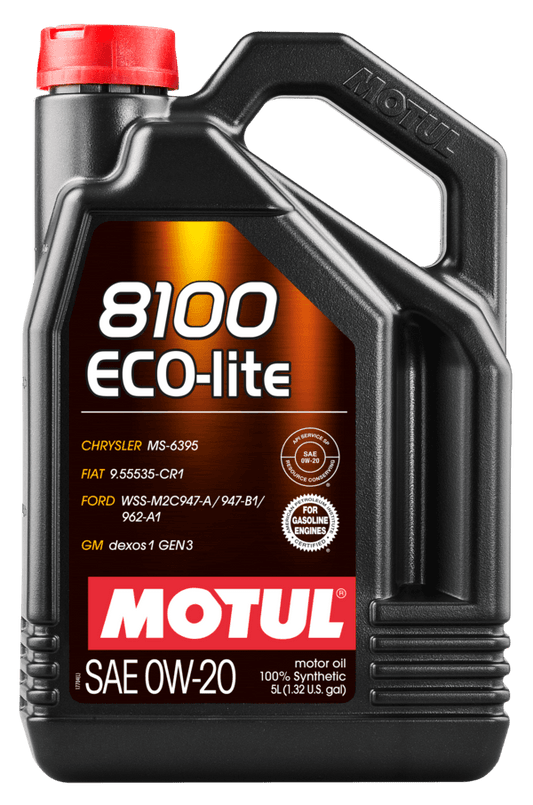 MOTUL 8100ECOLITE0W205L Engine Oil