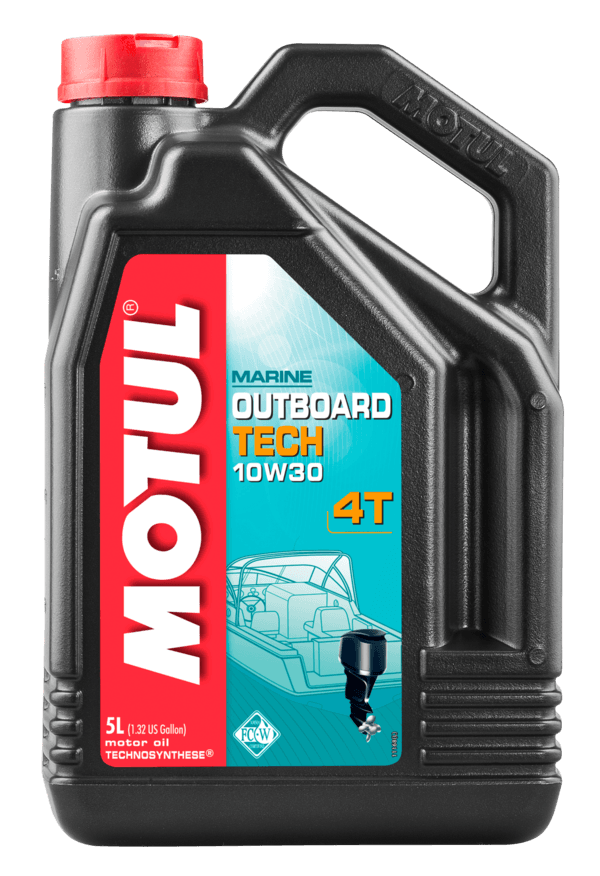 Motul 106447 OUTBOARD TECH 10W-30 4T 5L