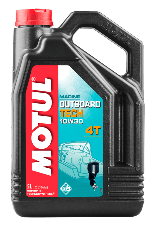 Motul 106447 OUTBOARD TECH 10W-30 4T 5L