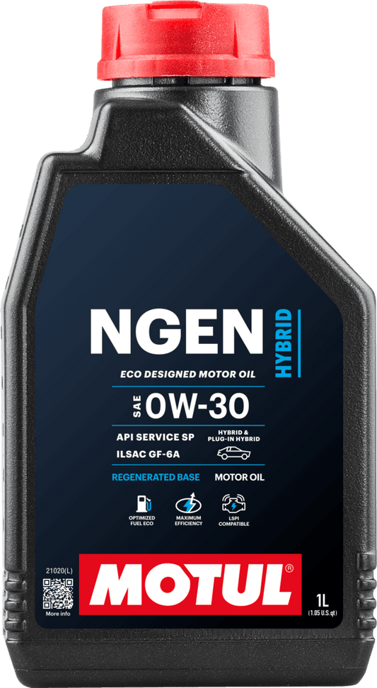 MOTUL NGENHYBRID0W301L Engine Oil