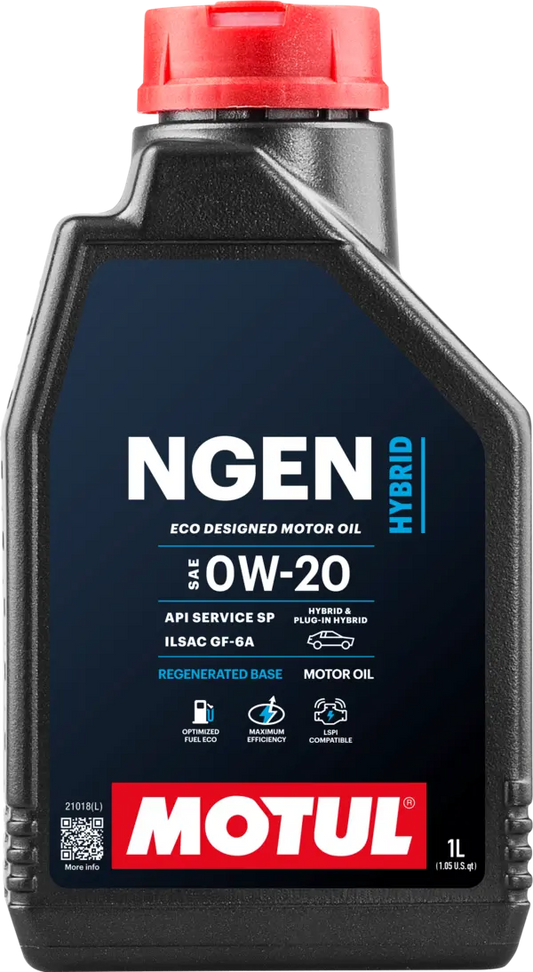 MOTUL NGENHYBRID0W201L Engine Oil
