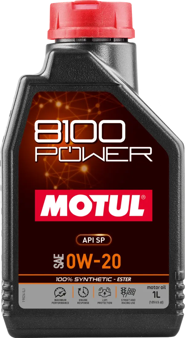 Motul 111798 8100 POWER 0W-20 1L