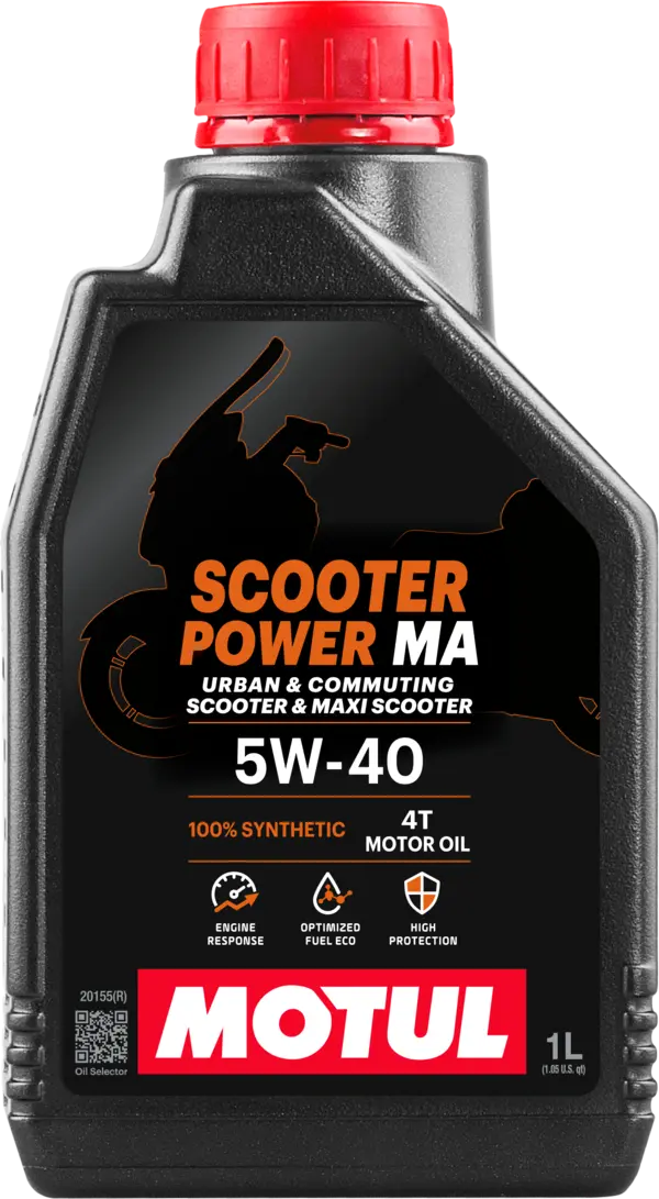 Motul 105958 SCOOTER POWER 4T MA 5W-40 1L