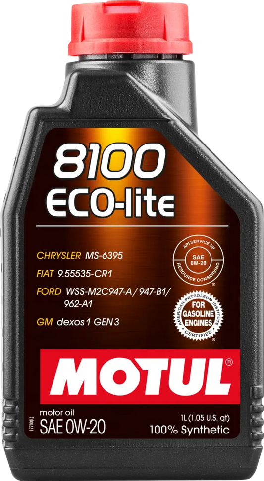 MOTUL 8100ECOLITE0W201L Engine Oil