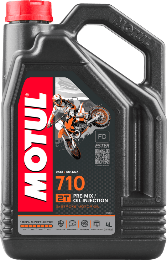 MOTUL 7102T4L104035 2-Stroke Engine Oil