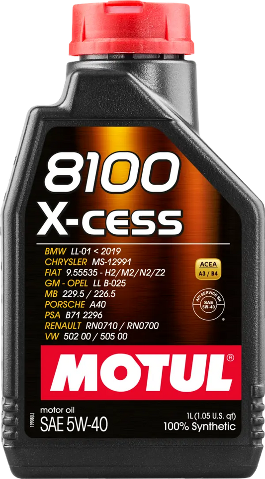 MOTUL 8100XCESS5W401L Engine Oil