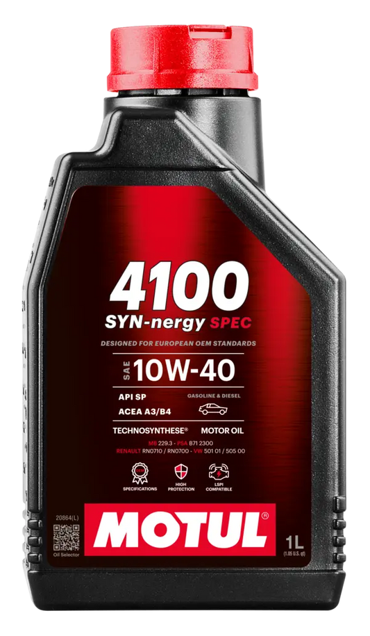 MOTUL 4100SYNNERS10W401L Engine Oil
