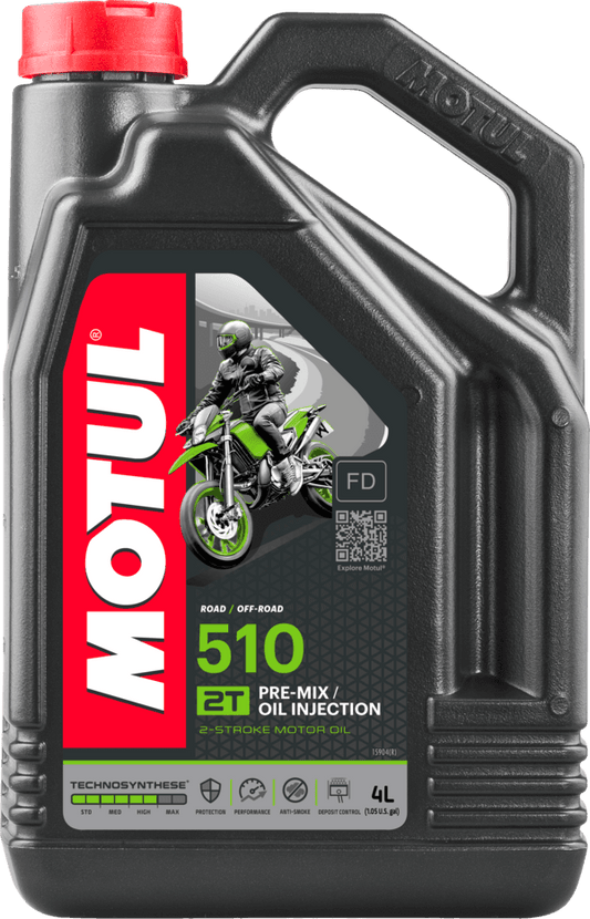 MOTUL 5102T4L104030 2-Stroke Engine Oil