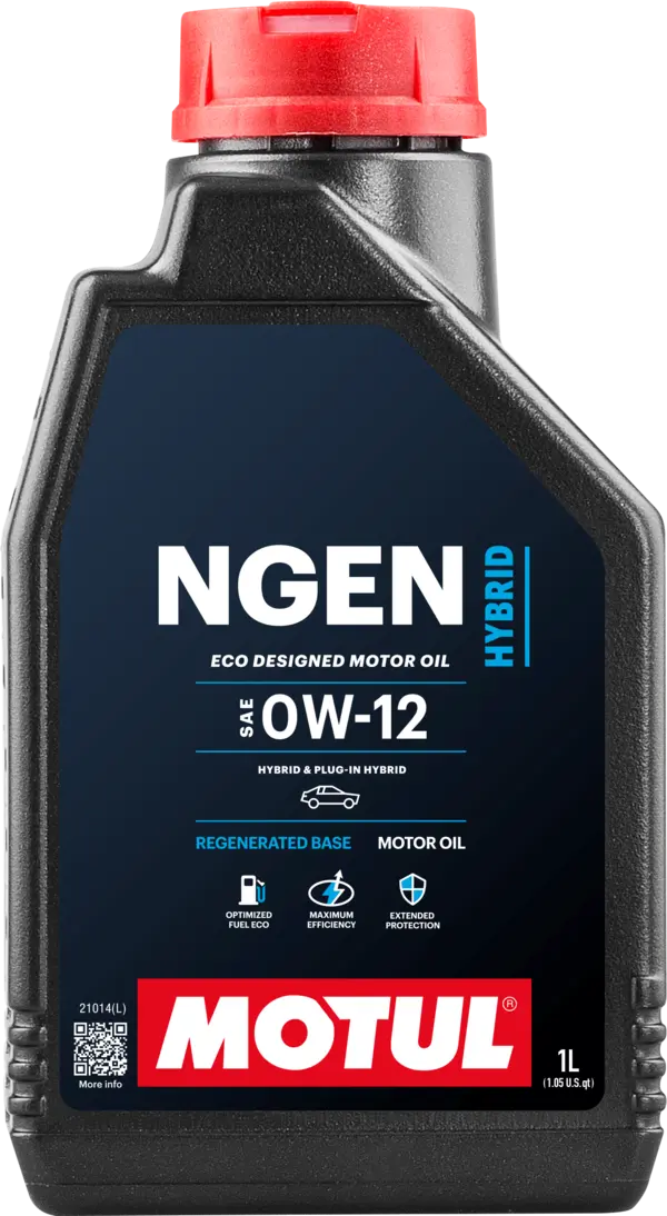 Motul 111880 NGEN HYBRID 0W-12 1L