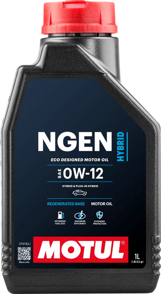 Motul 111880 NGEN HYBRID 0W-12 1L