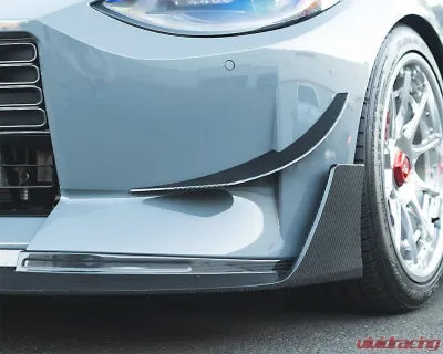 Vivid Racing VR-400Z-602 VR Aero Carbon Fiber Front Bumper Canards Nissan Z 2023+