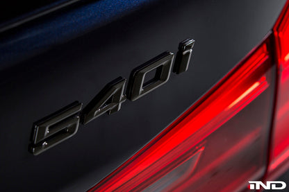 IND G30 540i Painted Trunk Emblem