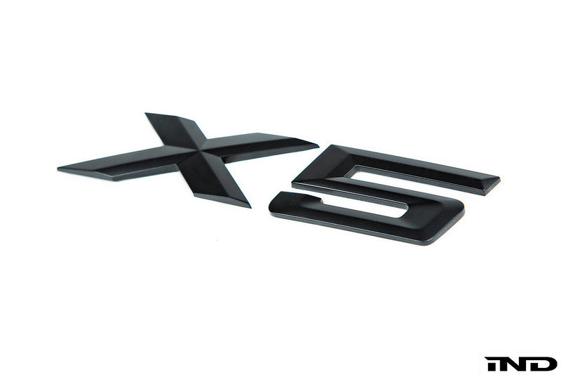 IND F15 X5 Painted Trunk Emblem