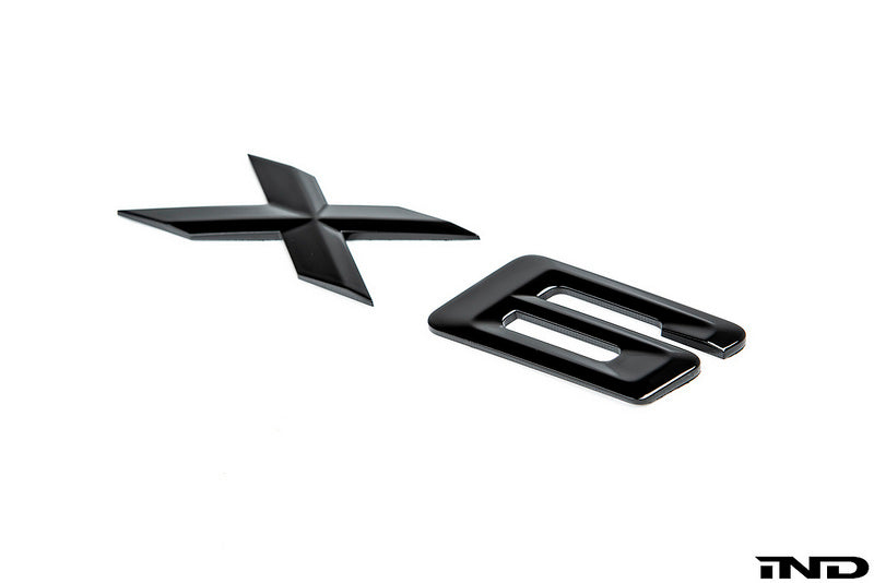 IND G06 X6 Painted Trunk Emblem