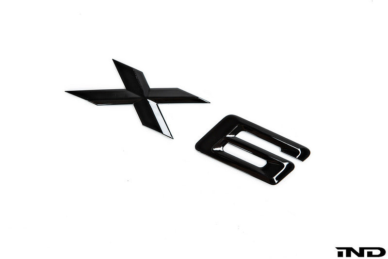 IND G06 X6 Painted Trunk Emblem