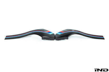 IND F80 M3 / F82 M4 Painted Dry Carbon Seat Back Cover Set