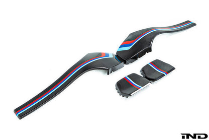 IND F80 M3 / F82 M4 Painted Dry Carbon Seat Back Cover Set