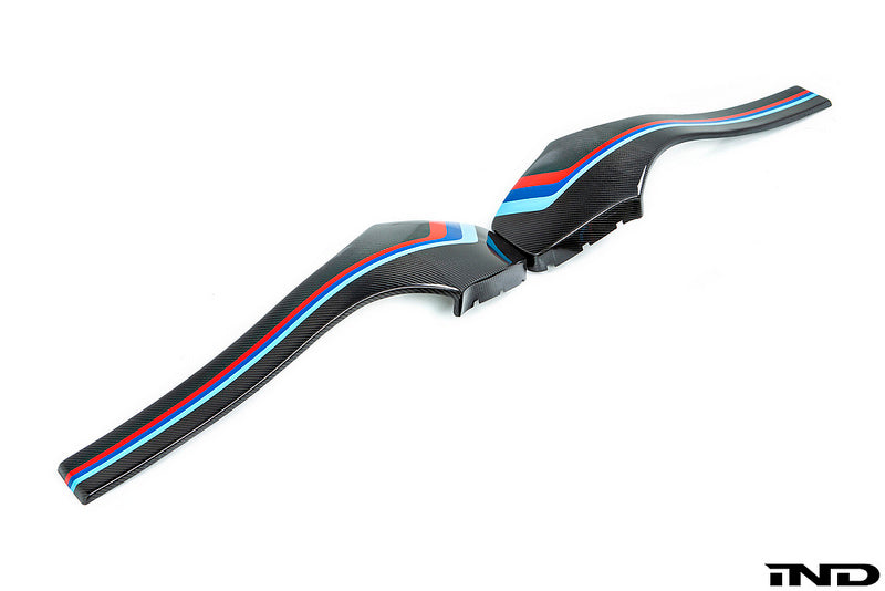 IND F80 M3 / F82 M4 Painted Dry Carbon Seat Back Cover Set