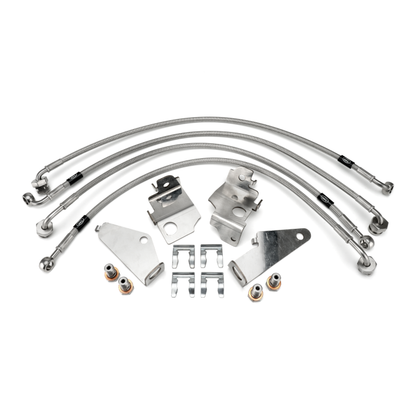 HEL Audi 2.5 TFSI 8V RS3 Sportback Stainless Steel Front and Rear Braided Brake Lines - ML Performance UK