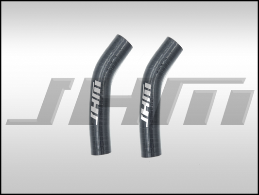 JHM Turbocharger Oil Drain Hoses, PAIR (JHM) FKM Lined Silicone for C7 S6-S7-RS7 and D4 A8-S8 4. 0T