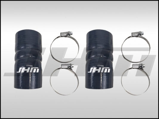 JHM JHM-079145834D Turbo Outlet to Throttle Body Inlet hoses-PAIR (Silicone)-kit w clamps for C7 S6-S7-RS7 and D4 A8-S8 4.0T